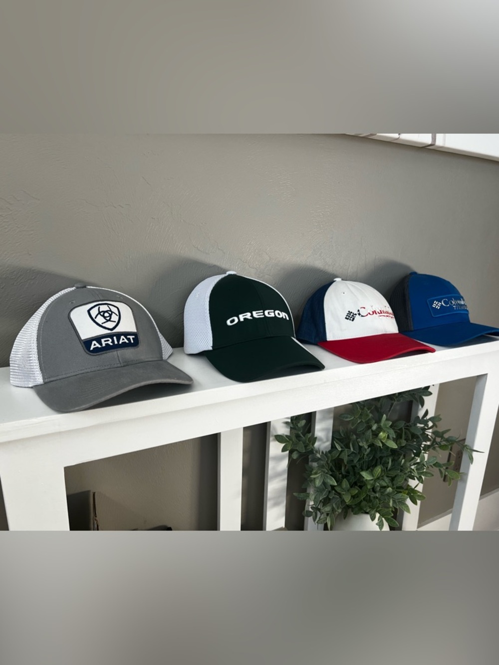 Columbia, Russell & Ariat  Trucker Hats $3.00 each or $10 for all 4